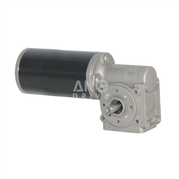 dc worm geared motor